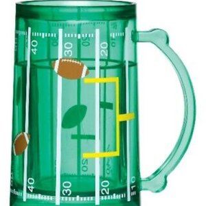 BW DOUBLE WALL FROSTY FOOTBALL MUG NEW